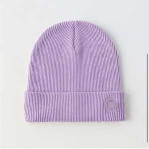 NWT Zara Kids Beanie 3-6 years Lavender Purple Hat